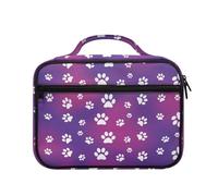 Ceudet Sac fourre-tout pour études bibliques, Empreintes de pattes de chien blanches, Taille unique