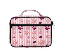 Ceudet Sac fourre-tout pour études bibliques, Empreintes de pattes de chien roses, Taille unique