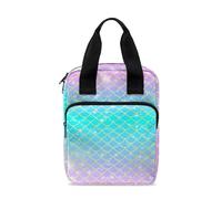 Ceudet Sacs bibliques avec support pour écriture, sac d'étude biblique, Écailles de poisson., Taille unique