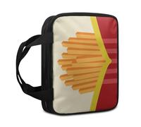 Ceudet Sacs et fourre-tout bibliques pour femmes et hommes - Couverture de la Bible pour enfants - Personnalisable sur un seul côté), French Fries, Taille unique