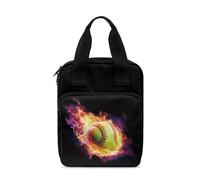 Ceudet Un étui de bible au coucher du soleil - Housse de bible portable - Multifonction - Sac de transport pour femme - Grand sac à fermeture éclair pour étude de la Bible - Sac d'église pour la