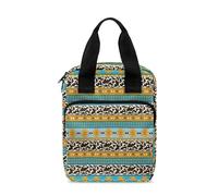 Ceudet Un étui de bible au coucher du soleil - Housse de bible portable - Multifonction - Sac de transport pour femme - Grand sac à fermeture éclair pour étude de la Bible - Sac d'église pour la