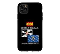 Ceuta et Melilla sont Deux Villes espagnoles Coque pour iPhone 11 Pro Max