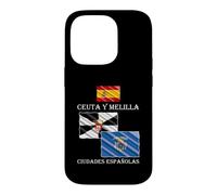 Ceuta et Melilla sont Deux Villes espagnoles Coque pour iPhone 14 Pro