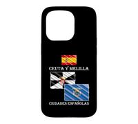 Ceuta et Melilla sont Deux Villes espagnoles Coque pour iPhone 15 Pro