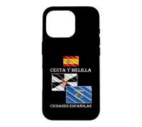 Ceuta et Melilla sont Deux Villes espagnoles Coque pour iPhone 16 Pro
