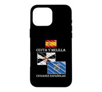 Ceuta et Melilla sont Deux Villes espagnoles Coque pour iPhone 16 Pro Max