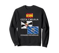 Ceuta et Melilla sont Deux Villes espagnoles Sweatshirt