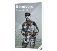 Ceux de 14 - Maurice Genevoix - Flammarion - Poche - Roman