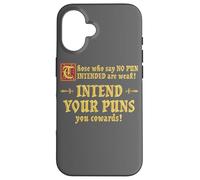 Ceux Qui Disent Pas de Jeu de Mots sont Faibles Ont l'intention de Vos Jeux de Mots Coque pour iPhone 16