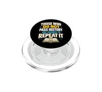 Ceux Qui ne passent Pas l'histoire sont voués à la répéter PopSockets PopGrip pour MagSafe