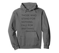 Ceux Qui représentent Rien ne Tombent pour Rien inspirant Sweat à Capuche