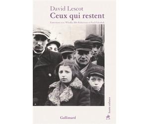 Ceux qui restent - Wlodka Blit-Robertson - Gallimard - broché - Théâtre