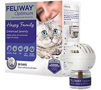 Feliway Kit anti-stress pour chat Optimum – 30 jours – Phéromones apaisantes – Fabriqué en France