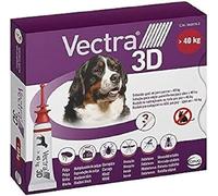 Vectra Pipettes Vermifuges 3D Pour Chiens De Plus De 40 Kg 3 Pipettes