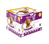 Ceva Vectra 3D solution spot-on pour chiens 1,5–4 kg 12 pipettes de 10 ml