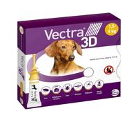 Ceva VECTRA 3D Solution Spot-On pour chiens 1,5 - 4 kg 1 pc