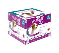 Vectra® 3D – Solution spot-on pour chiens 4–10 kg – 12 pipettes