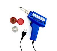 CEVAL France Kit Pistolet à souder 100W - Avec étain et graisse à décaper - Idéal pour travaux électroniques et automobiles