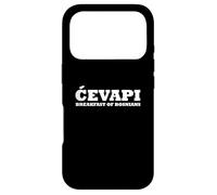 Cevapi Cuisine bosniaque Spécialité Balkanique Coque pour iPhone 17 Pro