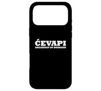 Cevapi Cuisine bosniaque Spécialité Balkanique Coque pour iPhone 17 Pro Max