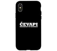 Cevapi Cuisine bosniaque Spécialité Balkanique Coque pour iPhone X/XS