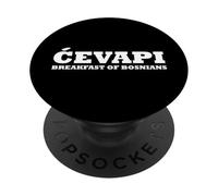 Cevapi Cuisine bosniaque Spécialité Balkanique PopSockets PopGrip Adhésif