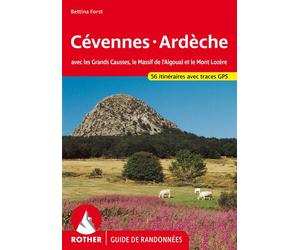 Cevennes ardeche (fr) avec grands causses - aigoual Avec les Grands Causses-Mont Aigoual - Bettina Forst - Rother - relié - Guide