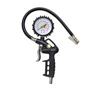 Cevik CA-1180/1 - Hinchador convencional de neumáticos con protector de goma. Cuerpo de aluminio. 0-12 bar.