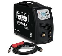 CEVIK PRO CE-PROMIG220 - Soudeur Inverter FLUX/MIG/TIG/MMA - 220A 20% 230V - Fil 1mm - Électrodes 3.25mm - LCD - Torche MIG MT15, câble et pince masse inclus