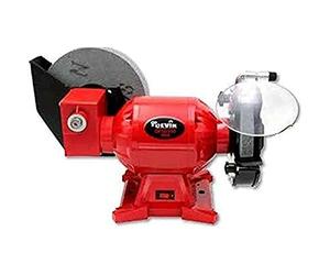 CEVIK PRO - CP10-150AGUA Touret à Meuler à Sec et à Eau 400W - 2950 tr/min - Meule Affûtage Ø150/200 mm - Touret à Polir Précis pour Atelier et Outils Délicats