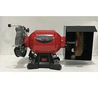 CEVIK PRO - CP10-150MIXTA Touret à Meuler Combiné 450W - Meule et Brosse 150 mm - 2950 tr/min - Meule Affûtage et Touret à Polir Métaux et Couteaux