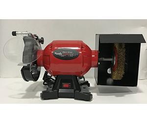 CEVIK PRO - CP10-150MIXTA Touret à Meuler Combiné 450W - Meule et Brosse 150 mm - 2950 tr/min - Meule Affûtage et Touret à Polir Métaux et Couteaux