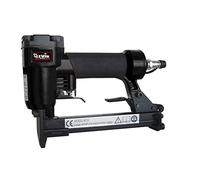 CEVIK R80/16 Agrafeuse Pneumatique Professionnelle pour Tapisserie et Montage - 120 Agrafes - Pression Réglable 4-7 bar - Usage Intensif - Avec Mallette de Transport