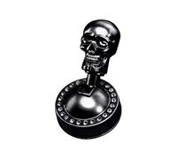 Ceweao Bouton de démarrage Start pour voiture - Levier Universel Métal Gothique Crâne,Cache-bouton Start | Pour camions, camping-cars, bateaux, usage quotidien, voyages