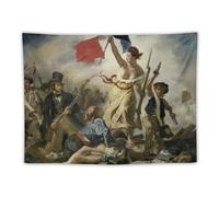 CEWO Eugène Delacroix 28 juillet Guide de la liberté du peuple Poster imprimé tapisserie peinture murale art tapisserie décoration maison œuvre d'art idée cadeau 76,2 x 101,6 cm