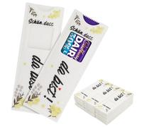 CEWROM 30pcs Housse Chocolat en Feutrine avec Message Merci, Emballage Cadeau pour Tablette de Chocolat, Idée Cadeau Remerciement Collègues Enseignants Invités, Emballage Fête Mariage Anniversaire