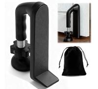 CEWROM Bloque-porte portable - Dispositif de sécurité portable - Dispositif de sécurité réglable - Dispositif de sécurité pour la protection personnelle des hôtels à domicile et des voyages - Noir