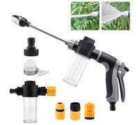 CEWROM Power Jet Pistolet haute pression, pulvérisateur de jardin, nettoyeur haute pression, tuyau d'arrosage original avec accessoires, pistolet à eau haute pression pour irrigation du jardin, lavage