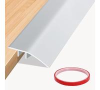 CEWROM Profilé de transition, compensation de hauteur, bandes de transition en aluminium, réducteur de sol, convient pour seuils d'ouverture de porte, rampes, stratifiés de carrelage, pontent la