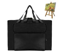 CEWROM Sac de transport étanche A3 pour planche à dessin et croquis - Sac de transport portable pour enfants et artistes - Sac de planche à dessin - Porte-documents d'artiste, Noir , Organiseur de