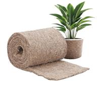 CEWROM Tapis de protection contre les escargots en laine de mouton 0,5 x | Répulsif anti-escargots pour jardin, réutilisable, résistant aux mauvaises herbes, biodégradable pour parterres surélevés et