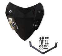 CEWSUIO Compatible avec Yamaha pour Tricity300 2020 2021 2022 2023 2024 2025 Pare-Brise De Moto Visière Écran Avant De Moto Pare-Brise De Moto Moto Pare-Brise(Black)