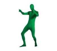 Cexiakong Body invisible pour homme - Costume de scène pour femme - Costume d'Halloween - Vêtement de cosplay - Décoration - Combinaison intégrale - Pour homme et femme - Tenue flexible - Belle, vert,