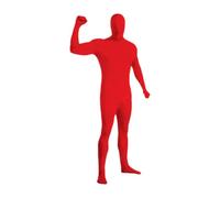 Cexiakong Body invisible pour homme - Costume de scène pour femme - Costume d'Halloween - Vêtements de cosplay - Décoration - Combinaison intégrale pour homme et femme - Tenue flexible - Belle, rouge,