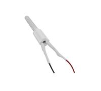 CEXOHAO Outils compatibles avec Allumeur céramique 220 V 350 W, Tube Chauffant en céramique, Bougie d'allumage pour poêle à granulés, 10,5 x 6,5 x 100 mm. Allumeur de Four(Through,107MM)