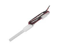 CEXOHAO Outils compatibles avec Allumeur céramique 220 V 350 W, Tube Chauffant en céramique, Bougie d'allumage pour poêle à granulés, 10,5 x 6,5 x 100 mm. Allumeur de Four(Blocking,107MM)