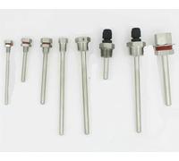 CEXOHAO Outils compatibles avec Puits thermométrique Thermocouple Longueur L30-L500mm Filetage 1/4" 1/2" 3/4" M8x1,25 M10x1,5 M12X1 Tube en Acier Inoxydable 304(1/4")