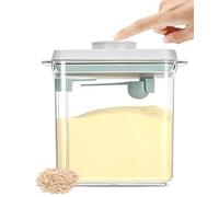 Cexovo Distributeur de Lait en Poudre Hermétique 1700ML Conteneur Scellé pour lait Poudre Boîte de Stockage Portative avec Cuillère Incluse Récipient Étanche pour Lait en Poudre,Céréales et Collation