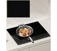 Cexovo Protege Plaque Induction Silicone 52x61 CM Tapis de Protection Plaque Induction Cuisson Induction en Silicone Tapis de Cuisson à Induction en Silicone Anti Rayures Non Slip